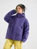 Chaqueta impermeable de dos piezas estilo montaña 3 en 1 para exteriores para hombres y mujeres, cálida con capucha desmontable, adecuada para montañismo y esquí