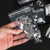 Bolsas de Embalaje Transparentes de PVC, Bolsas Selladas para Joyería, Bolsas Universales Autoadhesivas, Bolsas Selladoras Espesadas Anti-Oxidación para Pendientes y Collares