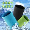 Munhequeiras esportivas de verão, munhequeiras refrescantes para homens e mulheres, munhequeiras de corrida, munhequeiras de seda gelada absorventes de suor para levantamento de peso atacado