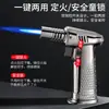 Nueva Antorcha de Chorro de Llama Azul de Alta Temperatura Encendedor de Metal BBQ Moxibustión Encendedor para Encender Carbón de Puro al por Mayor