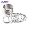 Anillo de hierro sólido niquelado de acero al carbono, anillo tipo anillo, anillo de hierro en forma de O, tienda de fábrica, ventanilla única, se pueden fabricar cualquier especificación