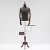 Maniquíes de utilería para tienda de ropa masculina estilo coreano, maniquí de medio cuerpo para escaparate masculino, soporte de exhibición para trajes y vestidos de tienda de ropa, de cuerpo completo