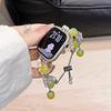 Pulsera de Perla Mariposa Estilo Pequeño Fragante Piedra Ojo de Gato Adecuada para Apple 9 10 S11 Samsung Huawei Fit4 Xiaomi Pulsera