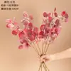 Hojas de Manzana Secas Flor Artificial Transfronteriza Fabricante Decoración del Hogar Ramo de Boda Pared de Flores de Rosa Flores Falsas Estilo Ins