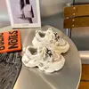 Tênis Mesh Infantil Estilo Dad Shoes 2026 Novo Modelo Primavera e Outono Meninos e Meninas Solado Macio Confortáveis para Corrida Tênis Versátil para Bebê