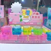 Brinquedos Artesanais Brinquedos Tesouro Bolha de Lama Infantil Lama de Cristal Caixa Surpresa Desenho Animado Quadrado Fofo Lama de Bolha Atacado