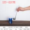 Concha de suco de aço inoxidável espessada, colher de medição integrada, concha de sopa, colher de medição para assar, colher de chá de leite, colher de oz, tampa de leite, colher com gancho