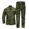 Suministro Exclusivo Transfronterizo de Trajes Camuflaje Negro para Hombre, Uniformes Tácticos de Entrenamiento al Aire Libre, Ropa de Trabajo Resistente al Desgaste, Estilos de Primavera y Otoño, Venta al por Mayor de Fábrica