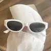 Nuevas Gafas de Sol Retro Ojo de Gato Gm para Mujeres con Caras Pequeñas, Montura Pequeña Gafas Europeas y Americanas para Mujeres 3075 Modernas y Anti-UV