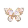 Novos Acessórios de Borboleta Pequena de Pérola em Liga de Zinco Flor de Cinco Pétalas com Diamante Acessórios para Joias Case de Celular DIY Material de Diamante