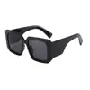 Nuevas Gafas de Sol de Pierna Ancha de Moda Transfronteriza Europea y Americana para Mujer, Gafas de Sol de Sombrilla Estilo Callejero con Montura Cuadrada Retro para Hombre 2025