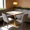 Casa de Chá Integrada com Mesas e Cadeiras de Restaurante de Cozinha Japonesa, Mesas e Cadeiras de Jantar Comerciais, Cabines e Sofás de Restaurante de Rede de Cafeterias
