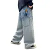 Pantalones Vaqueros para Niños 2026 Nueva Temporada de Primavera Elegantes Casuales Rectos para Niños Mayores, Pantalones Largos de Moda para Primavera y Otoño