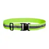 Cinto Refletivo Elástico Esportes de Ciclismo ao Ar Livre Roupas Refletivas Ciclismo Corrida Noturna Cinto de Advertência de Segurança Destaque Ajustável