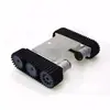 Kit de chasis de coche con orugas, coche de orugas de plástico, chasis con orugas controlado por control remoto