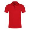 Nueva Camisa Polo de Solapa de Manga Corta de Algodón Puro de 200 g de Verano para Hombre, Holgada, Ropa de Trabajo de Supermercado con Logo Estampado