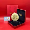 Panqueque de Oro Oro Puro 999 Regalo para Mamá Te Quiero Feliz Cumpleaños 520 Adorno Popular de Panqueque Disponible para Mayorista