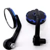 Espejo de mano modificado para motocicleta espejo redondo para scooter eléctrico espejo auxiliar de marcha atrás espejo retrovisor reflectante convexo personalizado