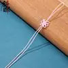 Pequeño Nudo de Hilo de Jade Nudo Chino Borla Fleco Accesorio Cuerda Cuerda para Colgar Marcador de Libros Bolsita Accesorios Colgante Fabricante Venta Directa Al por Mayor