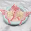 Nuevo 10cm Gradiente Bordado Mariposa Grande DIY Pasador Hecho a Mano Accesorios para el Cabello Accesorios de Mariposa Material de Pinza Venta al por Mayor
