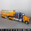Modelo de Caminhão-Tanque de Óleo Simulado Optimus Prime Metal Craft Americano Entrada de Bar Venda Quente Decorações Ornamentais para Fãs de Cinema