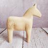 Adornos de animales de madera caballo diy para padres e hijos hechos a mano auto-hechos Mosaico manualidades decorativas juguetes creativos para niños