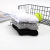 Fornecimento direto da fábrica de meias esportivas masculinas de cano médio para badminton, corrida ao ar livre, meias Elite escovadas, absorventes de suor, cesta antiderrapante