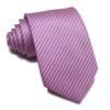 Corbata de poliéster para hombre de 8 cm corbata de hombre vino tinto rojo rosa rosa oscuro rojo oscuro morado morado