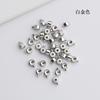 Plata de Ley S925 Seiko Electrochapado Hebilla de Posicionamiento Hebilla de Acabado Pulsera DIY Cuenta de Posicionamiento Hebilla de Fijación de Hilo Accesorios de Material