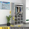 Taller de purificación estéril libre de polvo fábrica de alimentos ropa y zapatero de desinfección ultravioleta armario de acero inoxidable armario de almacenamiento con tapa inclinada