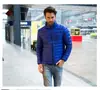 Jaqueta Acolchoada de Algodão Leve para Liquidação Fora de Época Masculina Gola Alta plus size Jovem Ultraleve Slim-fit Curta Jaqueta Masculina