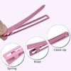 Clip Lateral de Moda de 8 cm para Mujer Invierno Nuevo Pasador Pinza de Posicionamiento Pinza de Pato Cuadrada Pinza Lateral Cabello Roto Adorno para el Cabello