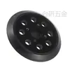 Disco de rectificado negro de 5 pulgadas 8 orificios 4 ojos disco eléctrico disco de coche rectificado pulido disco papel de lija flocado autoadhesivo disco eléctrico