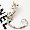 Fã Coreano Asa de Anjo de Cristal asa de borboleta asa de águia pássaro menisco lagarto Pérola clipe de orelha gancho de orelha