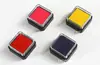 Pequeno Almofada de Tinta Almofada de Tinta Transparente Cor Única Duas Cores Ecológico Não Tóxico Wz-5126