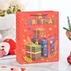 Saco de presente de Natal, produto popular de comércio eletrônico transfronteiriço, saco de presente do Papai Noel, sacola ecológica reforçada, saco de papel, saco de presente de feriado