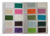 Spot vermelho poliéster e cânhamo 70/30 linho slub rayon 185g tecido jóias preferenciais primavera e outono terno tecido