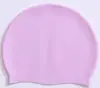 Gorro de natación, impermeable, no apretado, tamaño ampliado para hombres y mujeres, cómoda protección de silicona para los oídos para cabello largo, gorro de natación grande para adultos