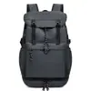 Nova Mochila de Grande Capacidade Leve Resistente ao Desgaste Unissex Bolsa de Viagem Mochila de Caminhada Aba Bola Esportes Mochila Escolar Bolsa para Computador