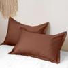 Funda de Almohada Sobre Color Sólido Individual Dormitorio de Estudiante Lijado Cómodo Transpirable Transfronterizo Funda de Almohada Funda de Almohada Hotel