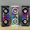 Altavoz Bluetooth Pequeño Popular de Mecha Altavoz para Exteriores y Hogar Subwoofer de Mecha Transparente Altavoz Bluetooth Portátil