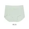 Ropa Interior para Mujer Tallas Grandes de Cintura Alta Modal Alta Elasticidad Seda de Morera 7A Antibacteriana Levanta Glúteos Transpirable Sin Costuras Bragas Triángulo Mujer