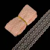 Tiras de Encaje de 45 mm para Accesorios de Cabello DIY, Diademas, Collares, Cintas, Accesorios, Materiales para Aretes Hechos a Mano