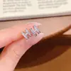 Nuevos pendientes compactos mini personalizados con letra H transfronterizos, pendientes de diseño versátil de moda nicho al por mayor