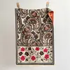 Cachecol Grande Jacquard Estilo Étnico Outono e Inverno Lenço Patchwork Floral Paisley Retrô Cachecol de Pescoço Espesso Dupla Face Quente Venda por Atacado