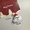 Accesorios de decoración de cabeza de animal de peluche navideño Accesorios de muñeco de elfo de dibujos animados navideño Papá Noel muñeco de nieve