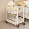 Carrinho Pequeno Prateleira de Armazenamento Sala de Estar Prateleira de Armazenamento de Lanches e Brinquedos Multicamadas Estante Pequena Multifuncional Prateleira de Armazenamento de Livros Didáticos