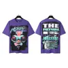 Transfronterizo 24ss Hell Star Hellstar Estilo Europeo y Americano High Street Manga Corta Tendencia Camisetas para Hombre y Mujer Belleza de Nicho Marea