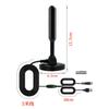 Superventas de Amazon Base Magnética Ventosa Omnidireccional Antena Señal Magnética Fuerte Cableada Banda Completa Externa Alta Ganancia