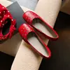 Zapatos Casuales Retro sin Cordones con Remaches para Mujer, Estilo Primavera 2026, Mocasines Planos sin Cordones de Punta Cuadrada para el Trabajo